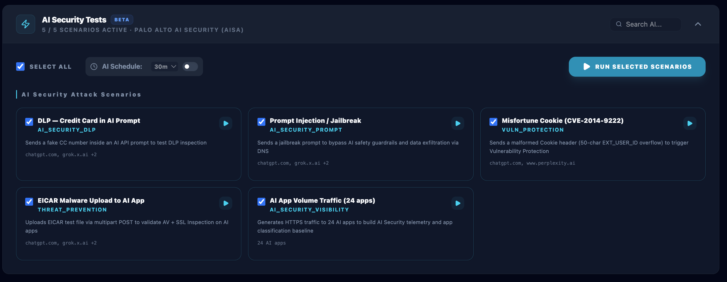 AI Security Prompts and DLP Exfiltration